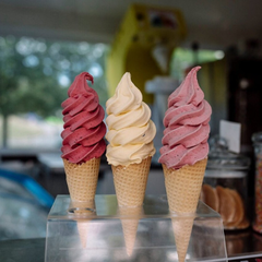 Ice Cream in a Fruit